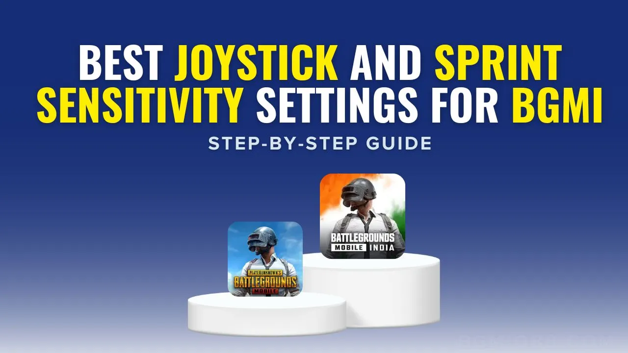 Best Joystick and Sprint Sensitivity Settings for BGMI